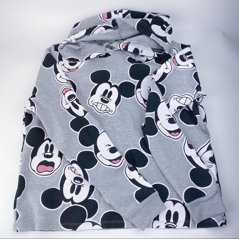 Disney Mickey Mouse cute Fleece Hoodie sweat Top